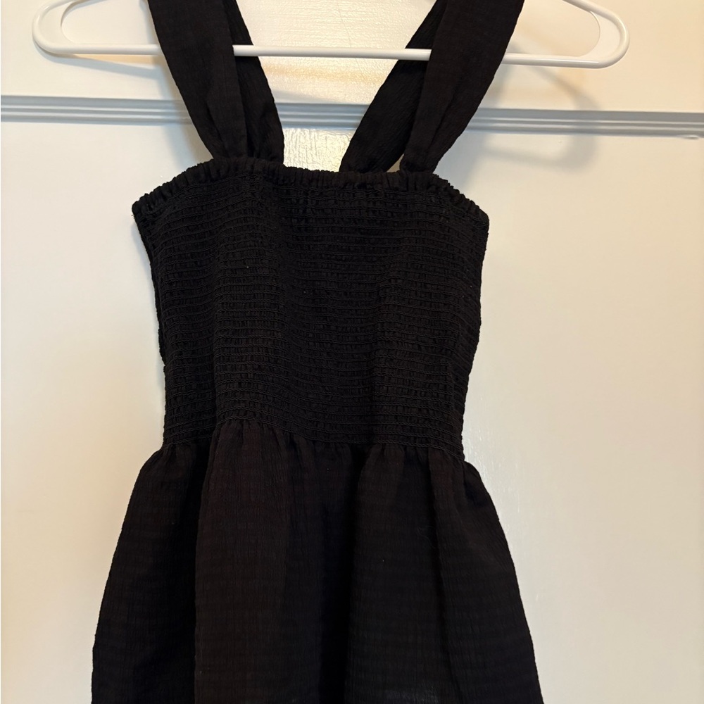Madewell Textured Black Top